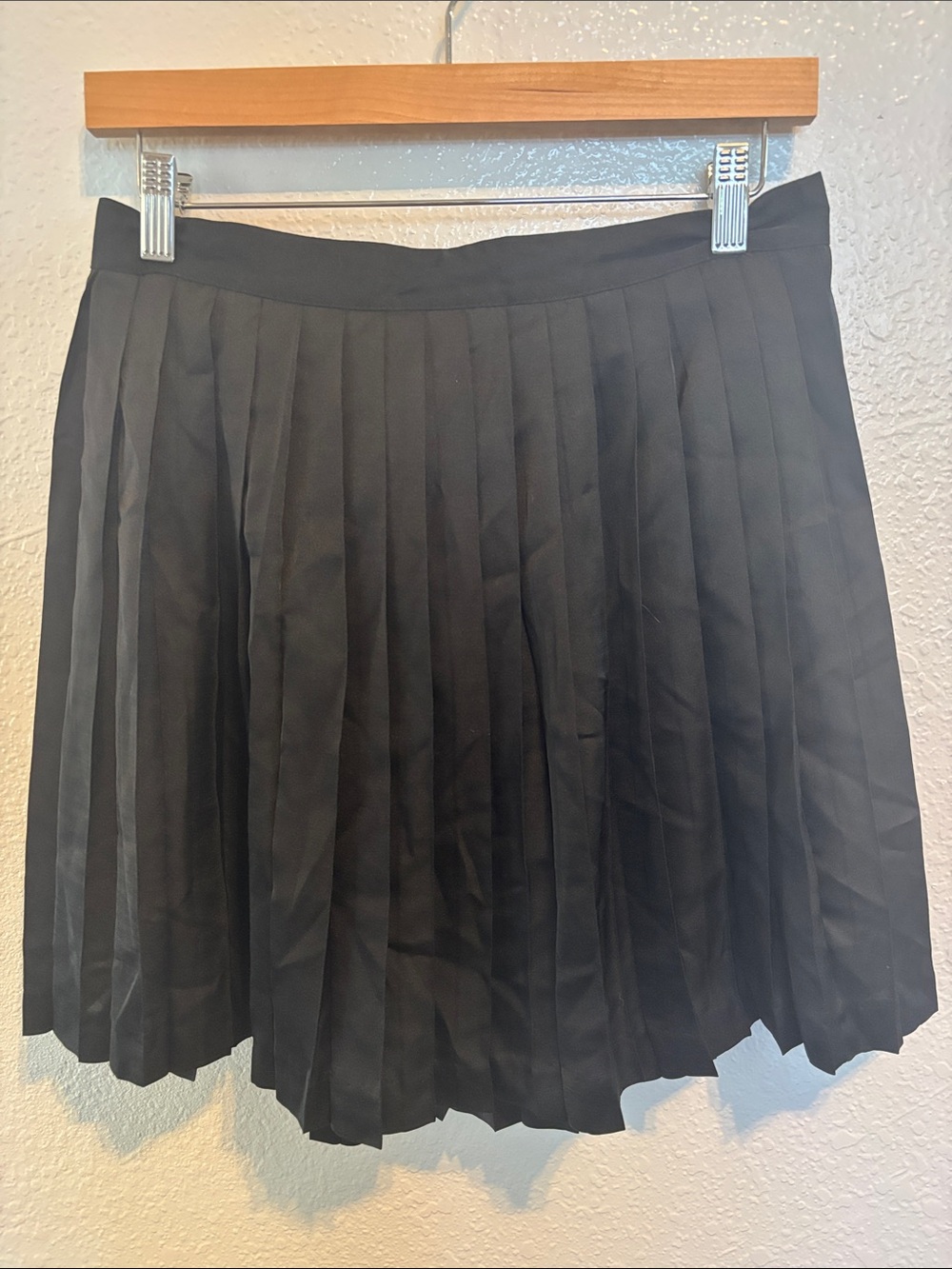 GAP Black Pleated Skater Skirt